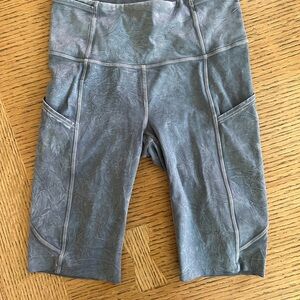 lululemon athletica Gray Bike Shorts
